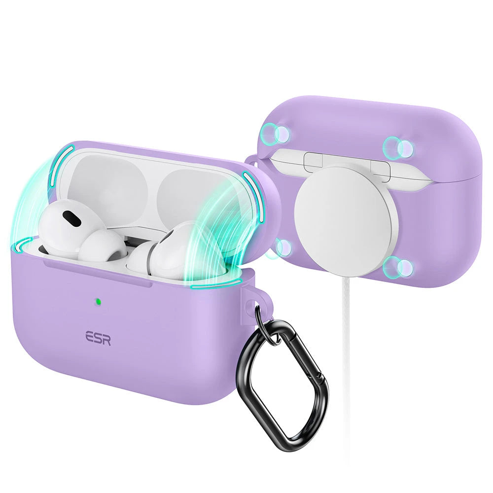 AirPods Pro (2023/2022/2019) Cloud Soft Case (HaloLock) - Purple  Product type