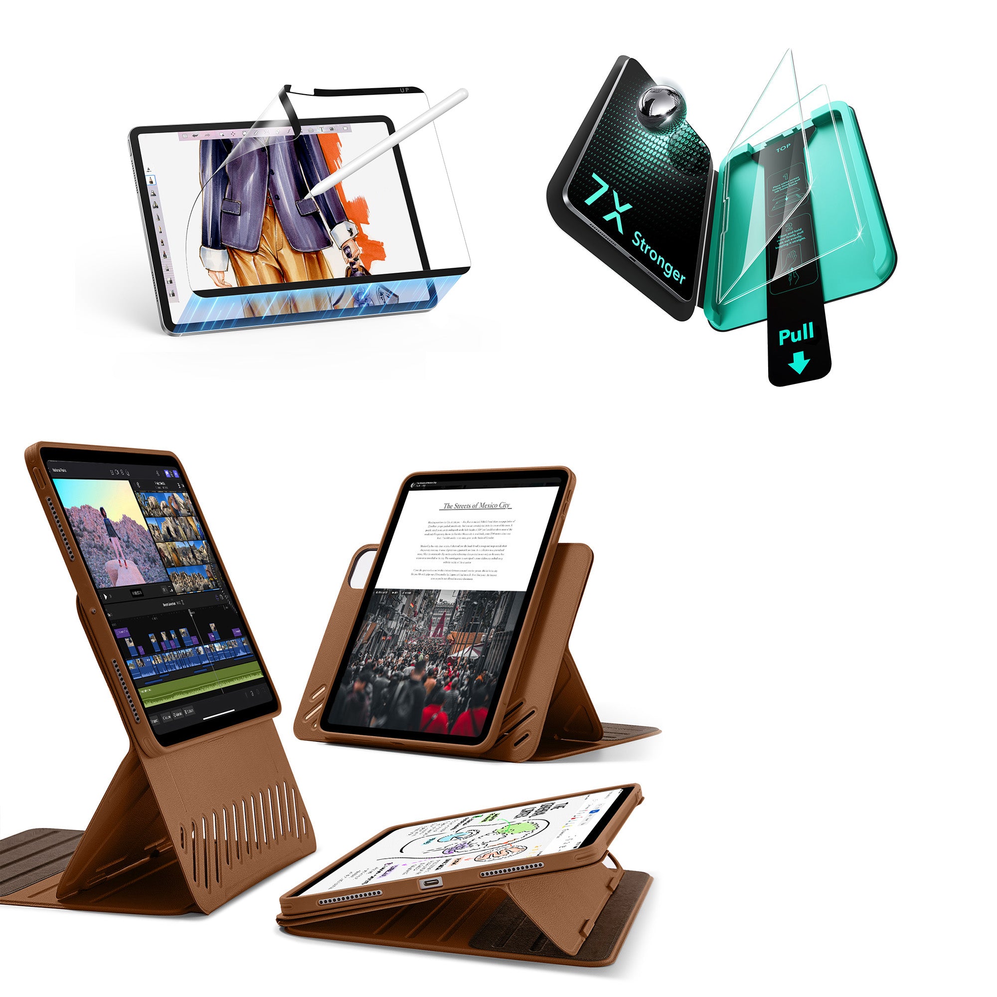 iPad Pro 11 ケース(M5) & プロテクター 15%オフ | ESR Shift