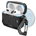 AirPods 4 Cyber Tough Case (HaloLock) - Black  Product type