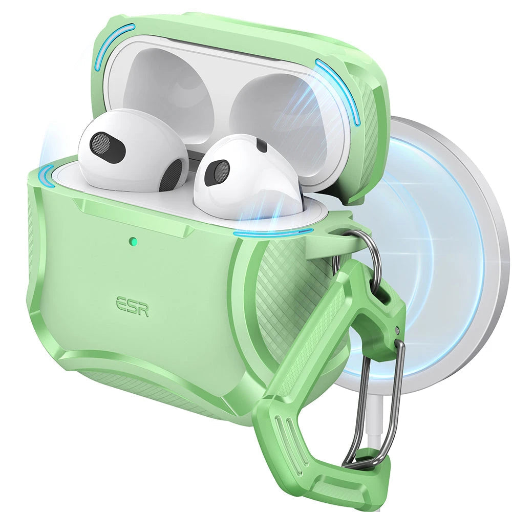 AirPods 4 Cyber Tough Case (HaloLock) - Mint Green  Product type