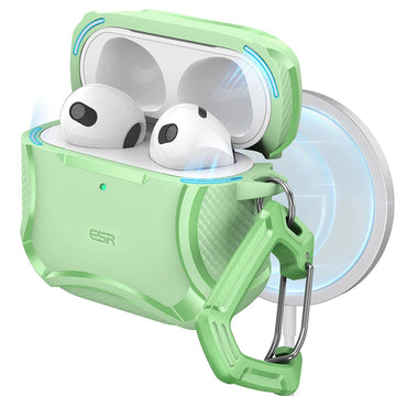 AirPods 4 Cyber Tough Case (HaloLock) - Mint Green  Product type