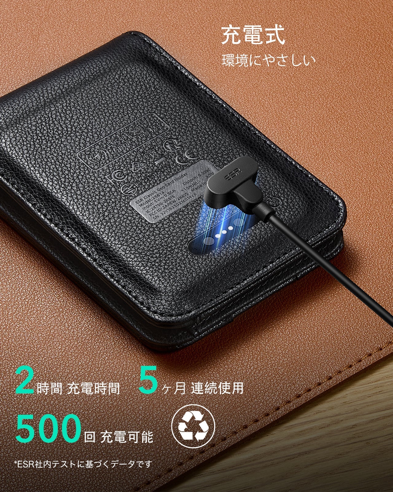Geo Card Holder - Twilight Black  Product type