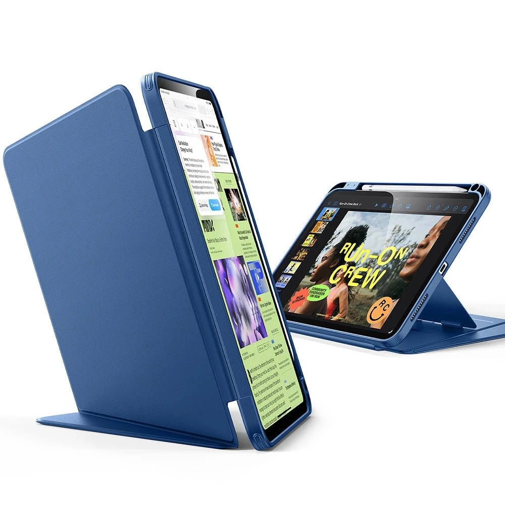iPad 10th Generation Flip Magnetic Case with Pencil Holder - Navy Blue  Product type