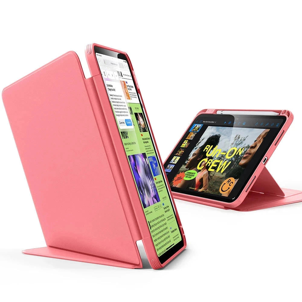 iPad 10th Generation Flip Magnetic Case with Pencil Holder - Red  Product type