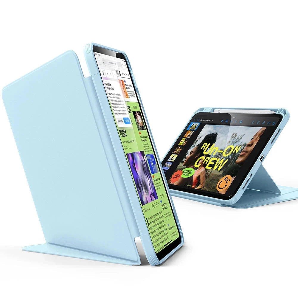 iPad 10th Generation Flip Magnetic Case with Pencil Holder - Sky Blue  Product type