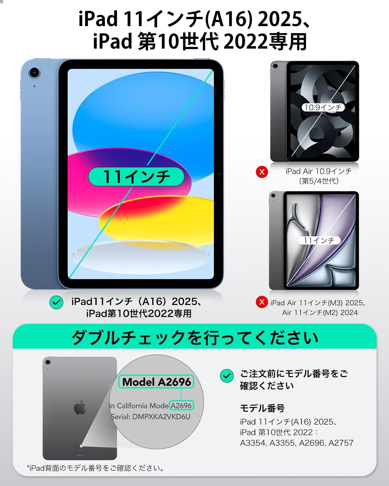 iPad 11“ (A16, 2025)/10th Generation Rebound Magnetic Case - Navy Blue  Product type