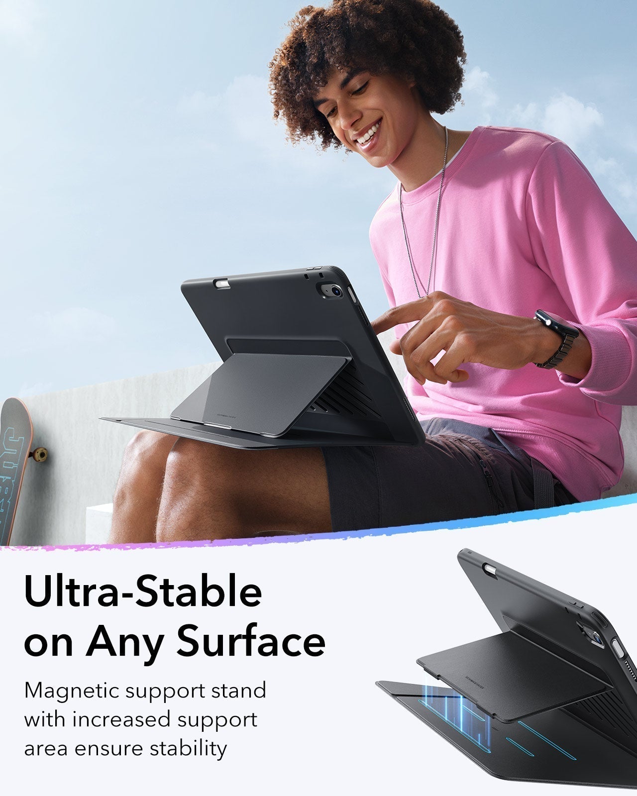 iPad 11" (A16, 2025) Flip Art Bundle - Black  Product type