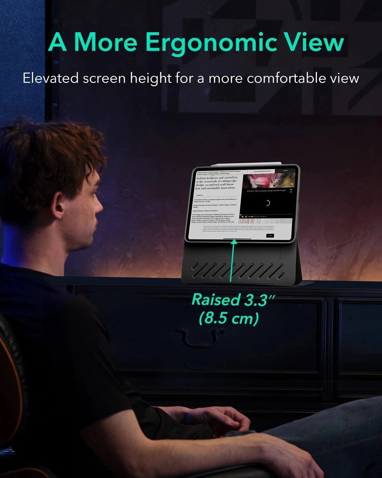 iPad Air 13" (2025) Shift Magnetic Case - Brown  Product type