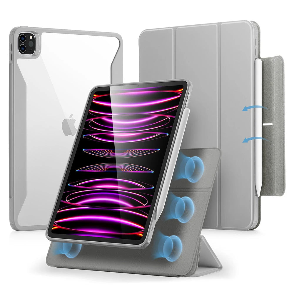 iPad Pro 12.9" (2022/2021) Rebound Hybrid Case 360 - Grey  Product type