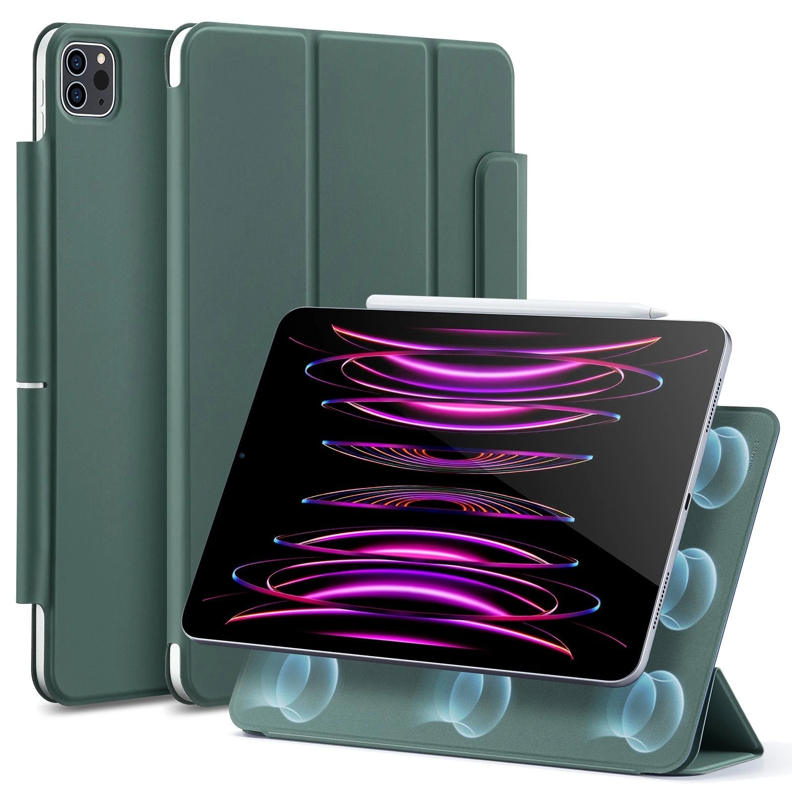 iPad Pro 12.9" (2022/2021/2020) Rebound Magnetic Case - Forest Green  Product type