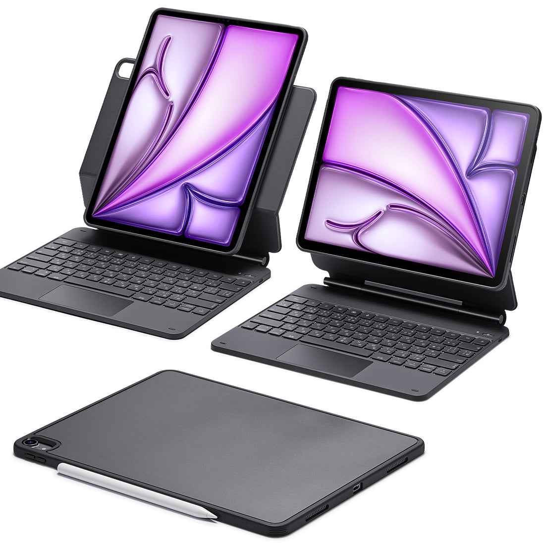 iPad Air 13" (M4) 2026 Bundle Rebound Magnetic Keyboard Case 360 & Digital Pencil - JP Layout-Black  Product type