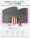 iPad Air 11インチ（M3）2025年 Flex キーボードケース（着脱式）  - JP配列-ダークグレイ  Product type