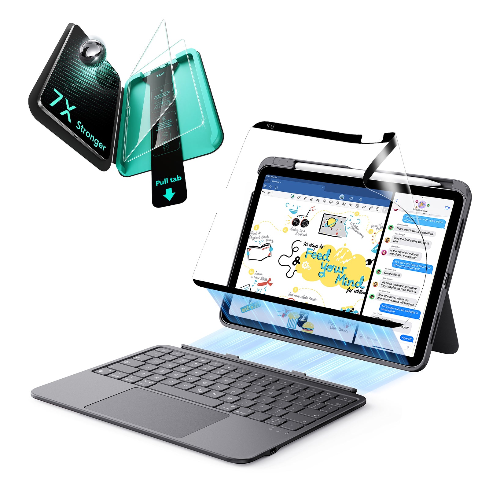 iPad Air 11 Keyboard Cases (M4)