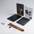 iPad Air 11インチ(M4) 2026用 Flipマグネットケース（ペンホルダー付き）＆Armorite® Proガラス保護フィルム（UltraFitトレー付き）セット