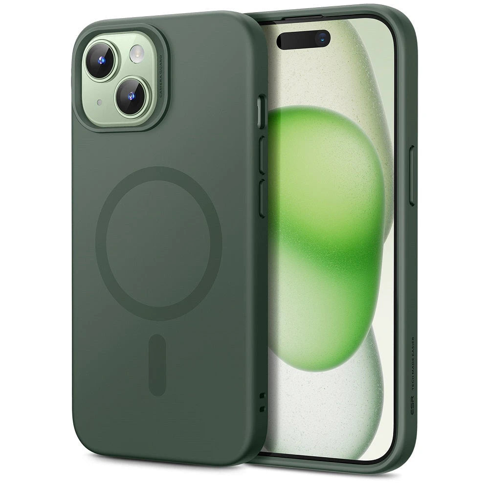 iPhone 15 Cloud Soft Case (HaloLock) - Green ESR ESR