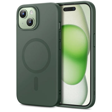iPhone 15 Cloud Soft Case (HaloLock) - Green ESR ESR
