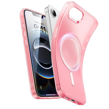 iPhone 16e HaloLock Zero Clear Case - Frosted Red ESR ESR