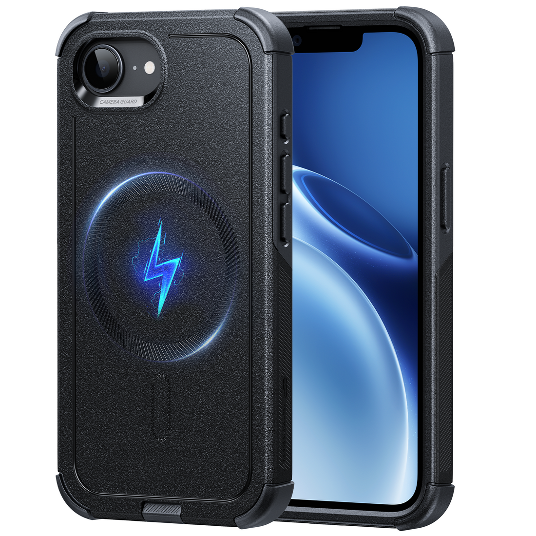 iPhone 17e Cyber Tough Magnetic Case - Black  Product type