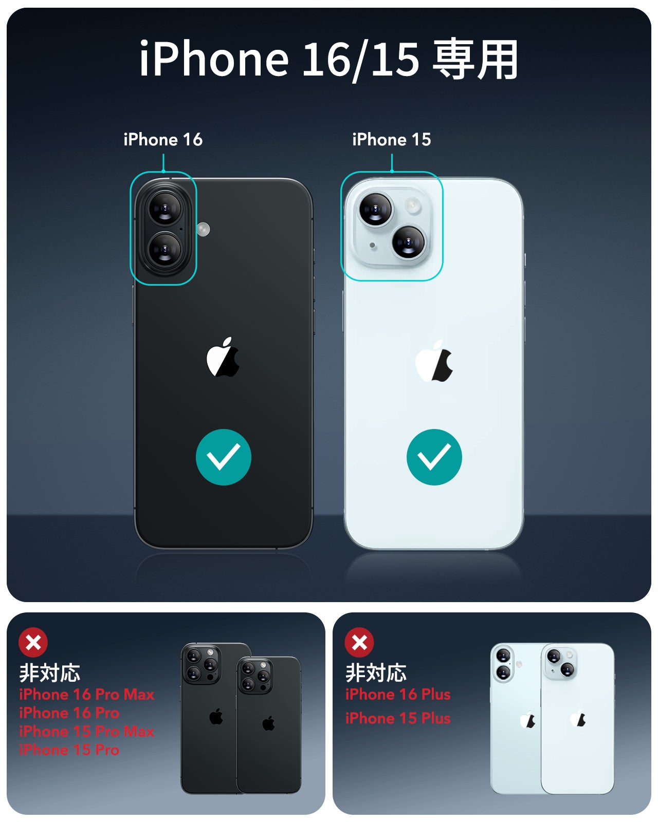 iPhone 16/15 UltraFit Armorite Privacy Screen Protector - 3 Pack  Product type
