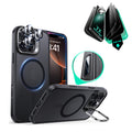 iPhone 16 Pro Classic Hybrid Magnetic Case (Camera Control, Stash Stand) & Privacy Screen Protector Bundle - Frosted Black  Product type