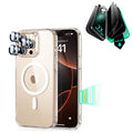 iPhone 16 Pro Classic Hybrid Magnetic Case (Camera Control) & Privacy Screen Protector Bundle - Clear  Product type