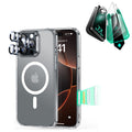 iPhone 16 Pro Classic Hybrid Magnetic Case (Camera Control) & Screen Protection Bundle - Frosted Clear  Product type