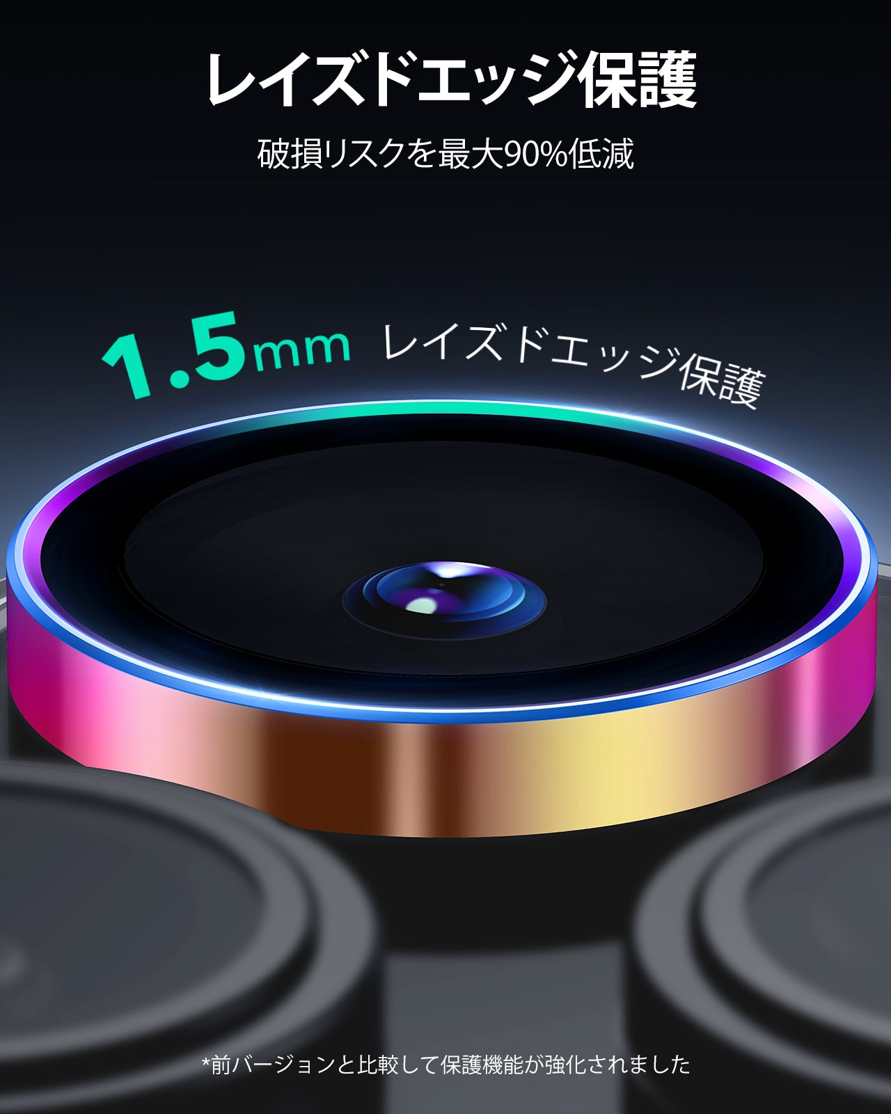 iPhone 16 Pro Max/Pro Armorite Camera Lens Protectors - Chromatic  Product type