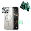 iPhone 16 Pro Max Classic Hybrid Magnetic Case (Camera Control) & Screen Protection Bundle - Clear Grey  Product type