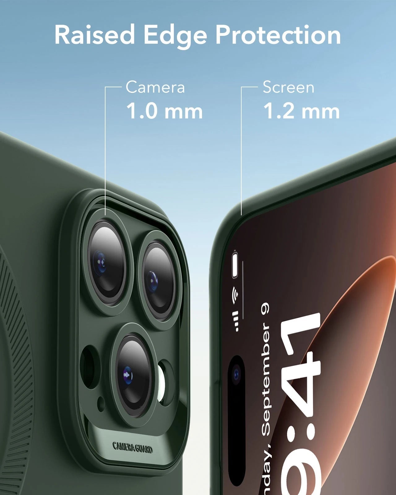 iPhone 16 Pro Max Cloud Soft Magnetic Case (Camera Control) - Green ESR ESR