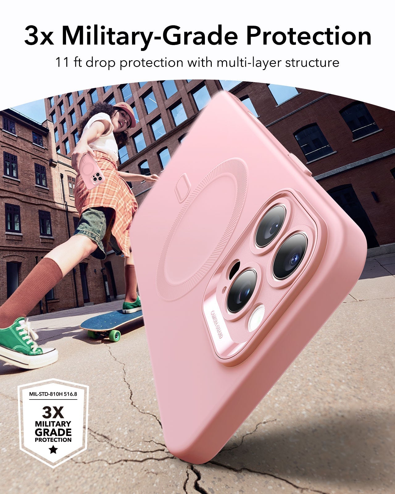 iPhone 16 Pro Max Cloud Soft Magnetic Case (Camera Control) - Pink  Product type