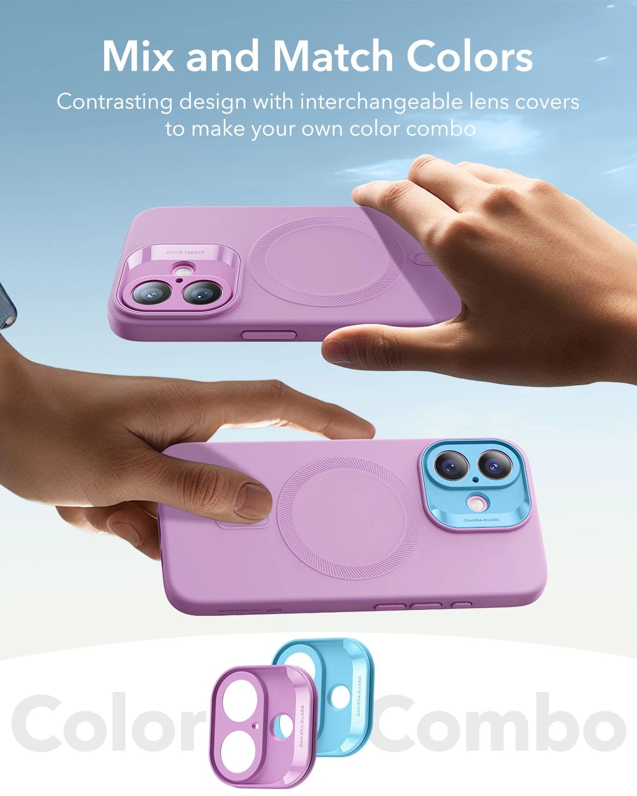 iPhone 16 Cloud Soft Magnetic Case (Camera Control) - Pink ESR ESR
