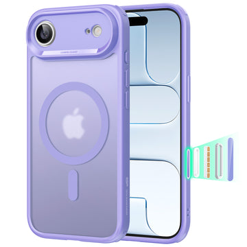 iPhone Air Classic Hybrid Magnetic Case (Camera Control) - Frosted Purple  Product type