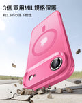 iPhone 17 Air Classic Hybrid Magnetic Case (Camera Control) - Frosted Pink  Product type