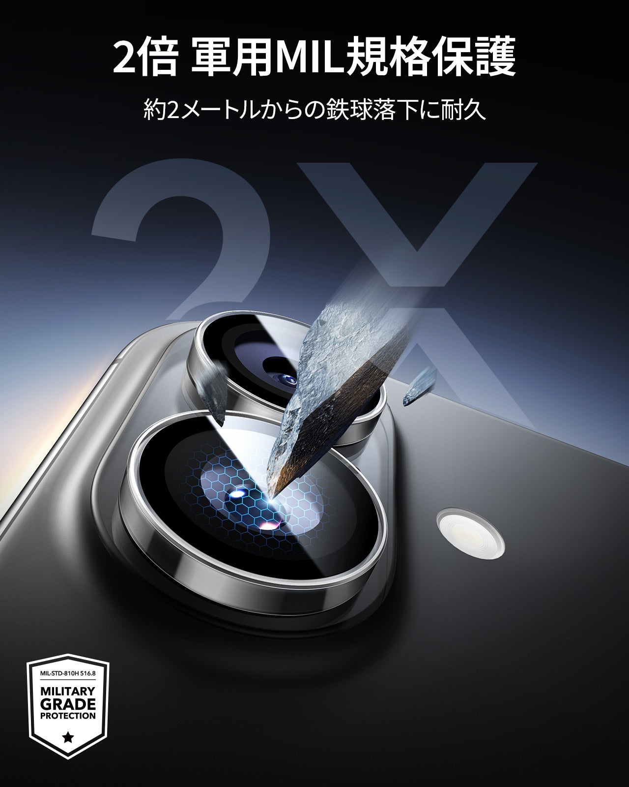 iPhone 17 Armorite®️ Camera Lens Protector - Clear  Product type
