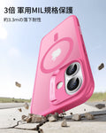 iPhone 17 Classic Hybrid Magnetic Case (Camera Control) - Frosted Pink  Product type