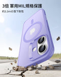 iPhone 17 Classic Hybrid Magnetic Case (Camera Control) - Frosted Purple  Product type