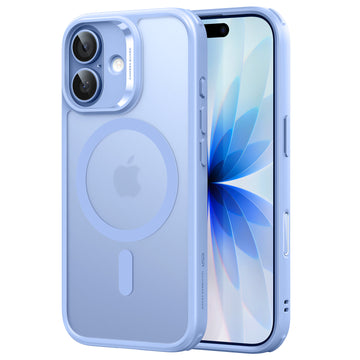 iPhone 17 Classic Hybrid Magnetic Case (Camera Control) - Frosted Light Blue  Product type