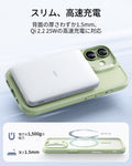iPhone 17 Classic Hybrid Magnetic Case (Camera Control) - Frosted Light Green  Product type