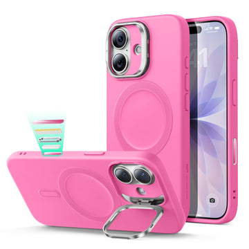 iPhone 17 Cloud Soft Magnetic Case (Camera Control, Stash Stand) - Rosy Pink  Product type