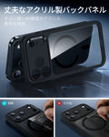 iPhone 17 Pro Max Classic Hybrid Magnetic Case (Camera Control) - Clear Black  Product type