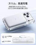 iPhone 17 Pro Max Classic Hybrid Magnetic Case (Camera Control) - Clear Shimmer  Product type
