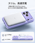 iPhone 17 Pro Max Classic Hybrid Magnetic Case (Camera Control) - Frosted Purple  Product type