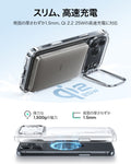 iPhone 17 Pro Max Classic Hybrid Magnetic Case (Camera Control, Stash Stand) - Clear  Product type
