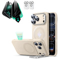 iPhone 17 Pro Cloud Soft Magnetic Case (Camera Control, Stash Stand) Armorite Privacy Protection Bundle - Light Tan  Product type
