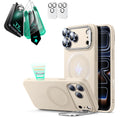 iPhone 17 Pro Cloud Soft Magnetic Case (Camera Control, Stash Stand) Armorite Protection Bundle - Light Tan  Product type