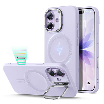 iPhone 17 Cloud Soft Magnetic Case (Camera Control, Stash Stand) - Lavender  Product type