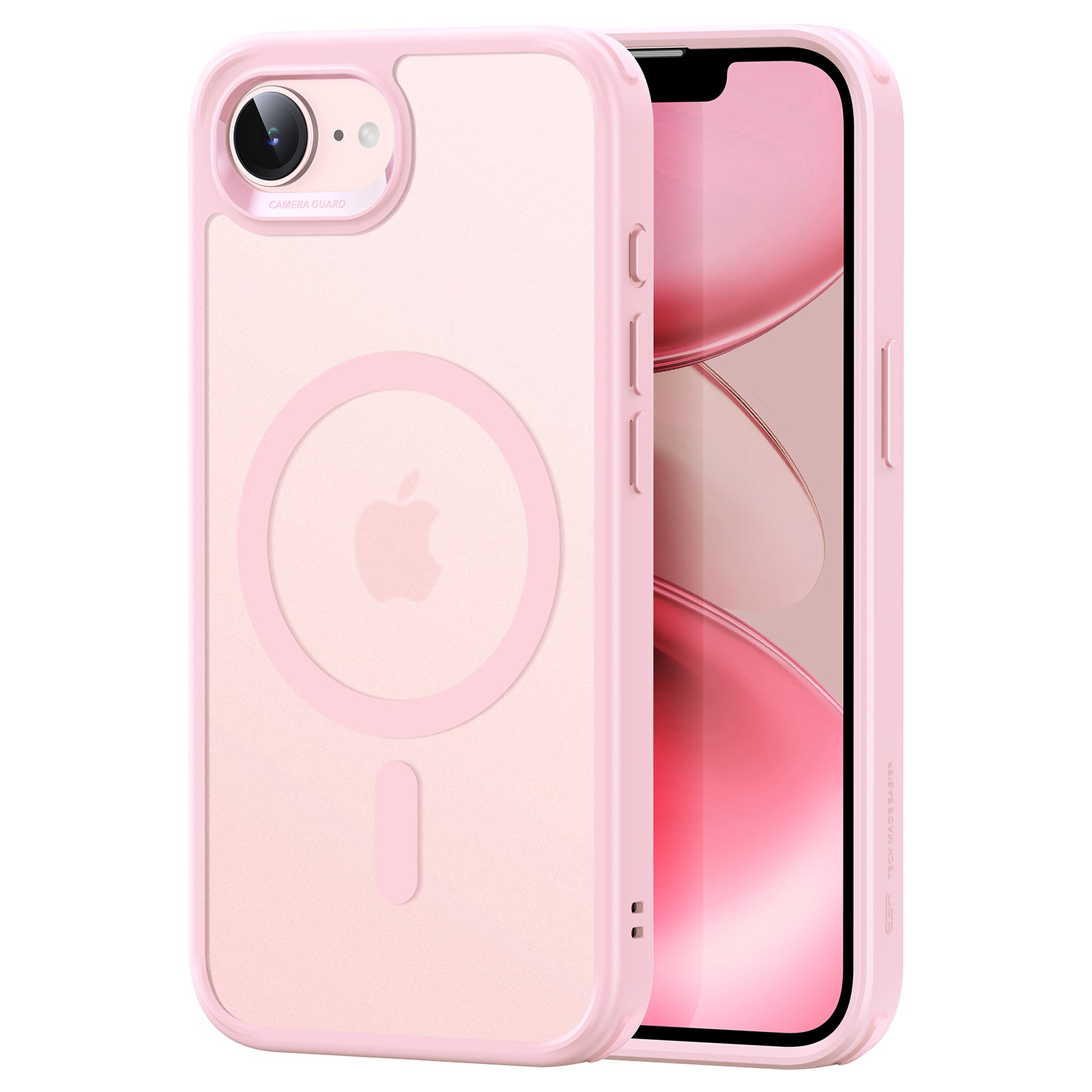iPhone 17e Classic Hybrid Magnetic Case - Frosted Bubblegum Pink  Product type