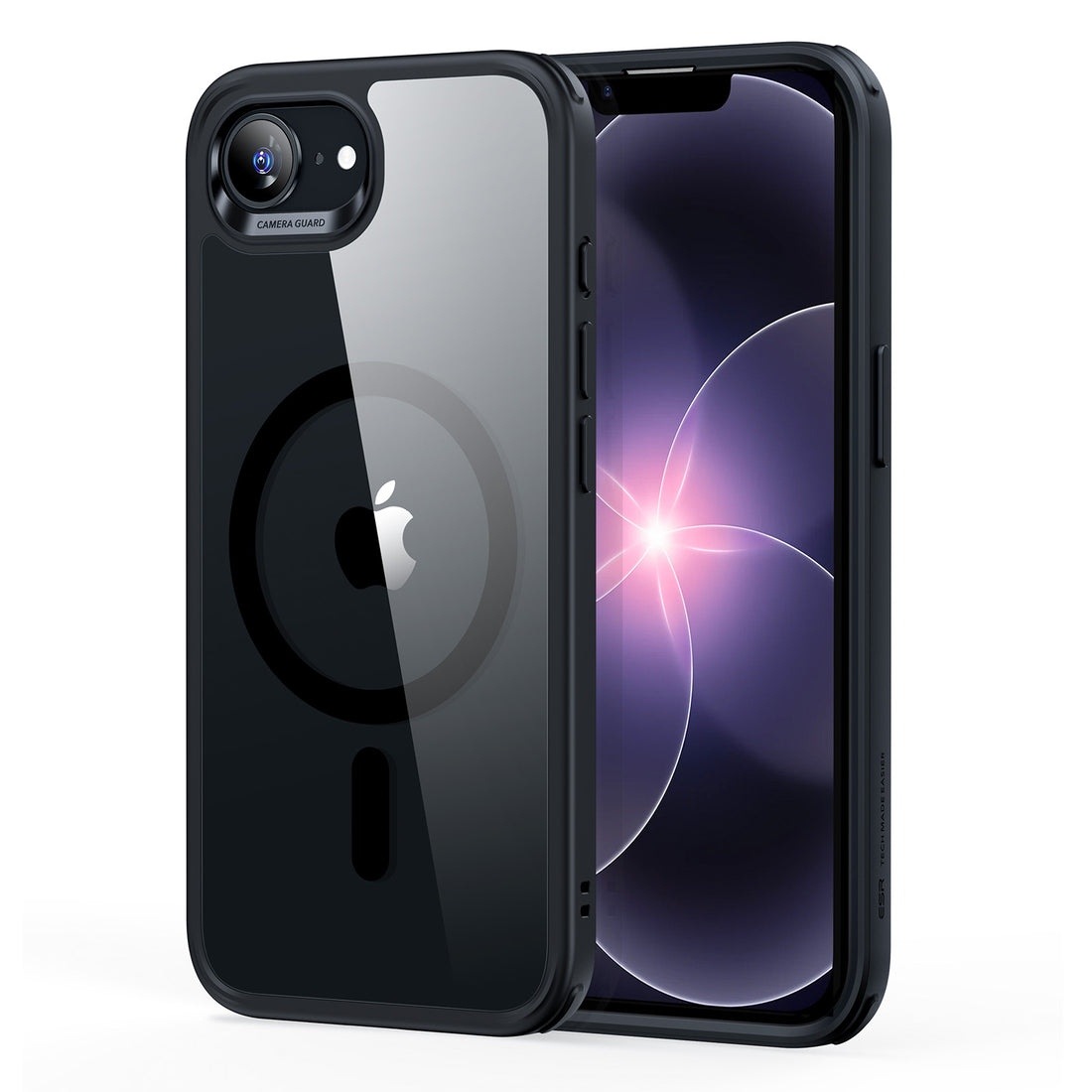 iPhone 17e Classic Hybrid Magnetic Case - Clear Black  Product type
