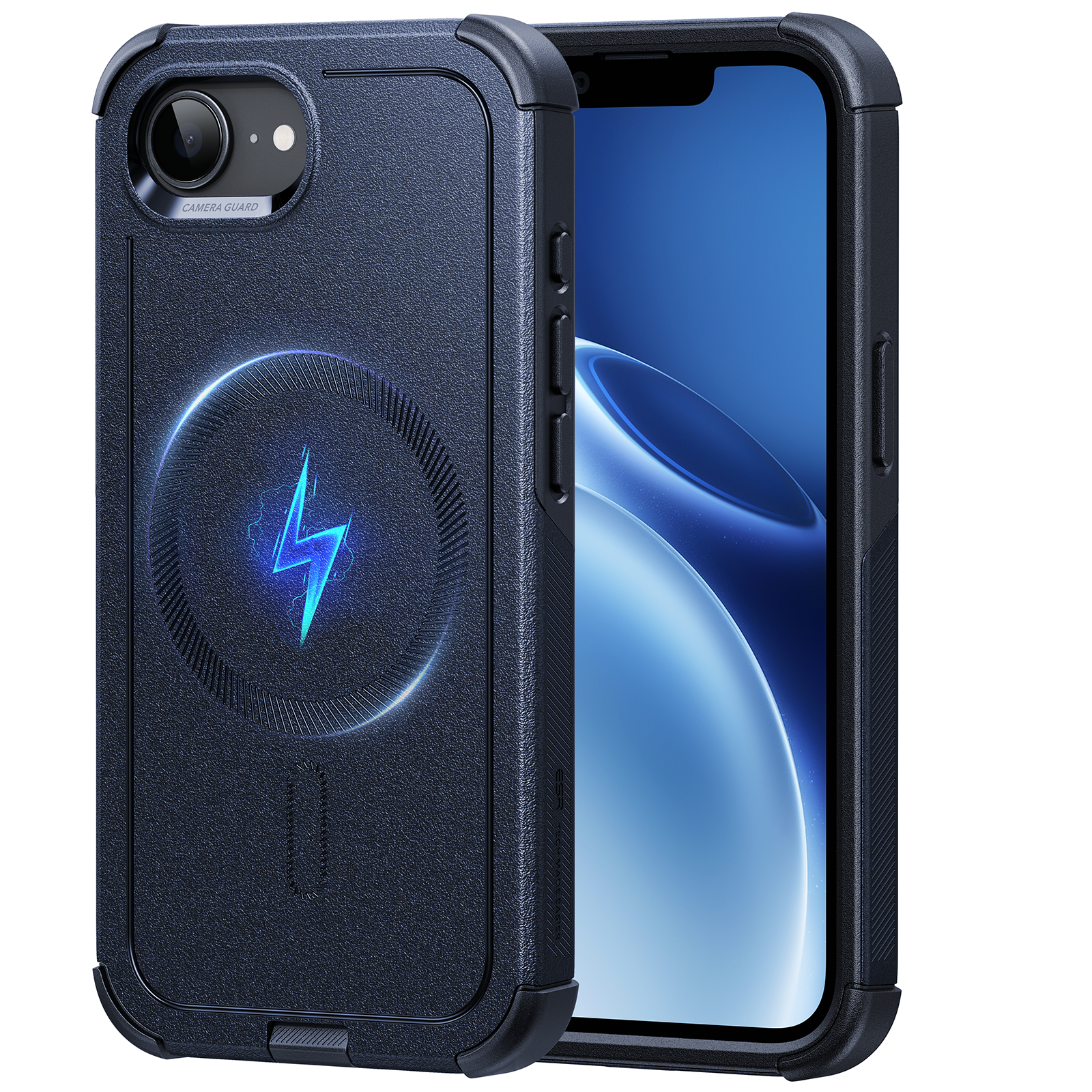 iPhone 17e Cyber Tough Magnetic Case - Navy Blue  Product type