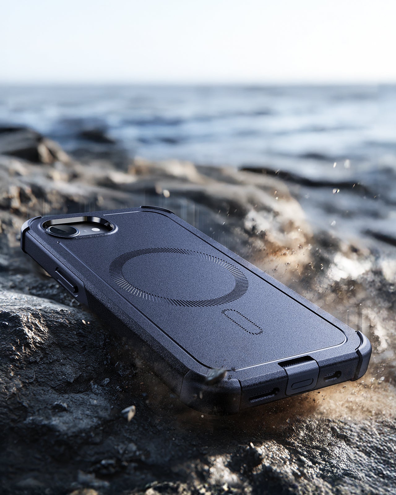 iPhone 17e Cyber Tough Magnetic Case - Navy Blue  Product type